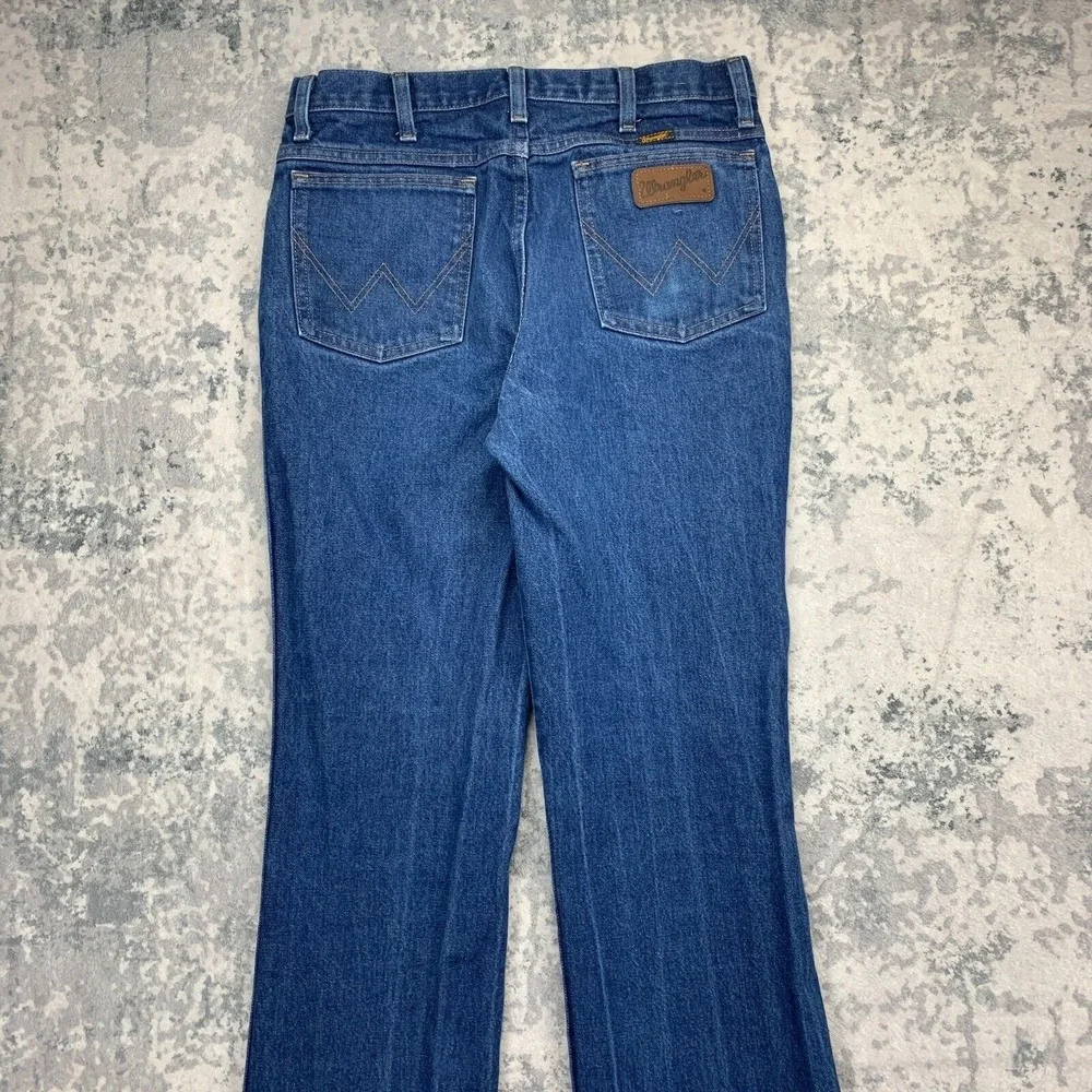 Wrangler Jeans Mens 30x32 Blue Pants 935 Bootcut Western Cowboy Denim Tag 32x33